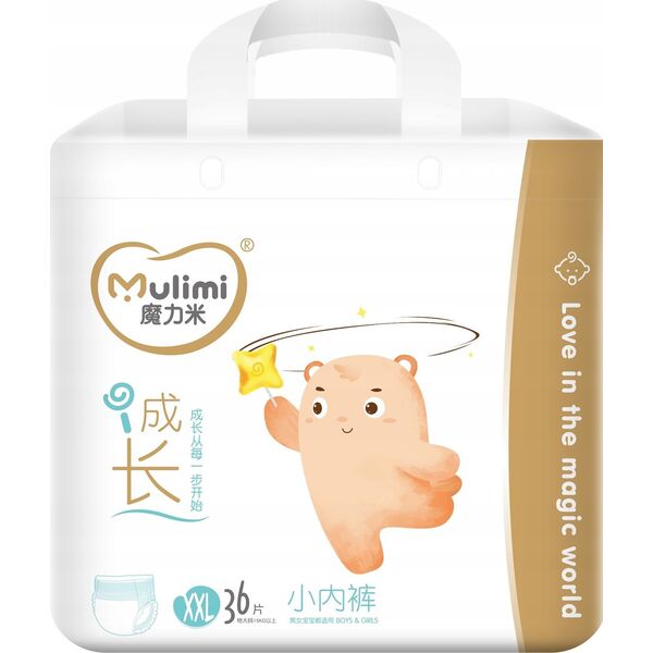 MULIMI Pieluchomajtki MULIMI diapers-pants Pull-ups XXL, 15+kg, 36 pcs