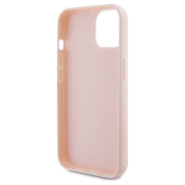 Karl Lagerfeld Karl Lagerfeld Klhcp15M3Dmbkcp Iphone 15 Plus / 14 Plus 6.7" Różowy/Pink Hardcase 3D Rubber Glitter Logo