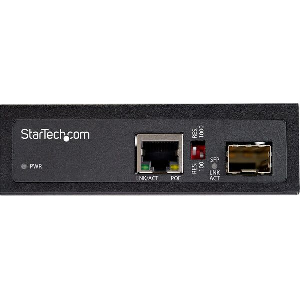 StarTech 60 WATT POE+ FIBER TO