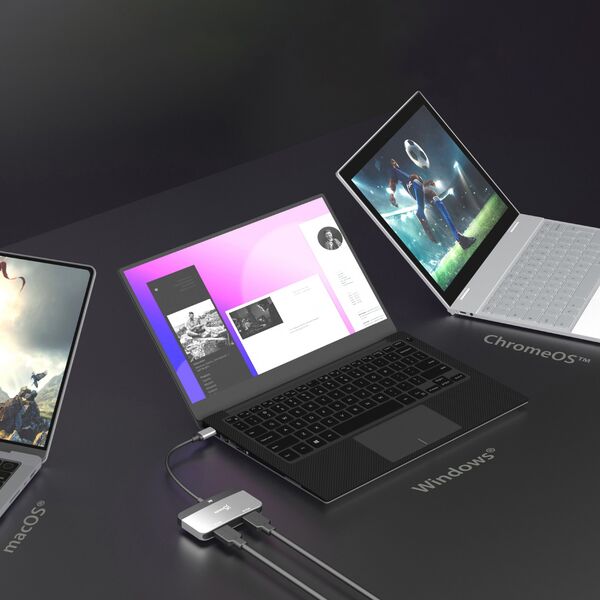 Adapter USB j5create 8K USB-C TO DUAL HDMI DISPLAY