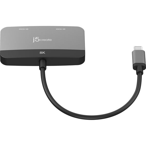 Adapter USB j5create 8K USB-C TO DUAL HDMI DISPLAY