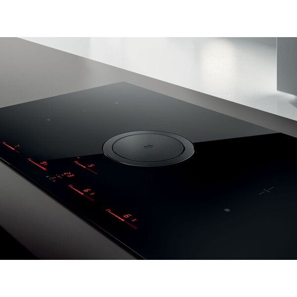 Płyta grzewcza Elica Elica NikolaTesla Switch BL/A/83, Black, Built-in, 83 cm, Zone induction hob, Glass, 4 zone(s)