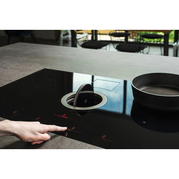 Płyta grzewcza Elica Elica NikolaTesla Switch BL/A/83, Black, Built-in, 83 cm, Zone induction hob, Glass, 4 zone(s)