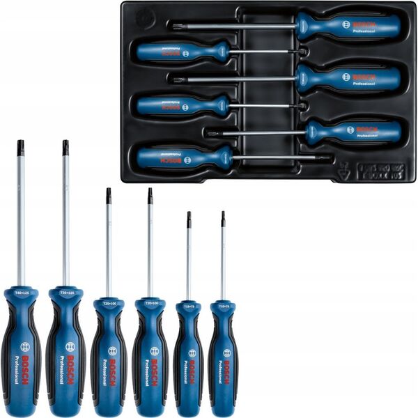 Bosch ZESTAW WKRÄTAKÃW TORX 6 SZT.
