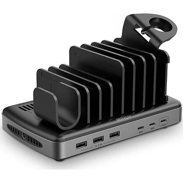 Ładowarka Lindy CHARGER STATION 160W USB 6PORT/73436 LINDY