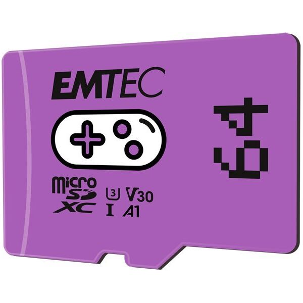 Karta Emtec Gaming MicroSDXC 64 GB Class 10 UHS-I/U3 A1 V30 (ECMSDM64GXCU3G)