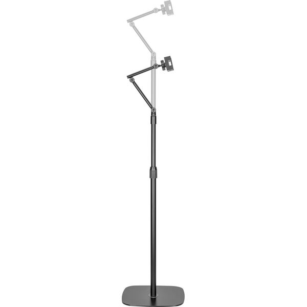 Stojak InLine InLine® Floor tablet holder with stand, up to 12.9", black