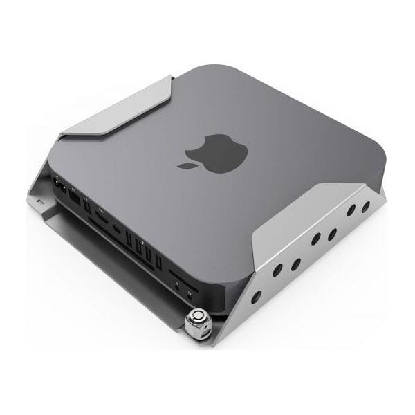 Uchwyt do komputera Compulocks Compulocks Mac Mini Security Mount with Keyed Cable Lock - Sicherheitskit - Silber - fur Apple Mac mini