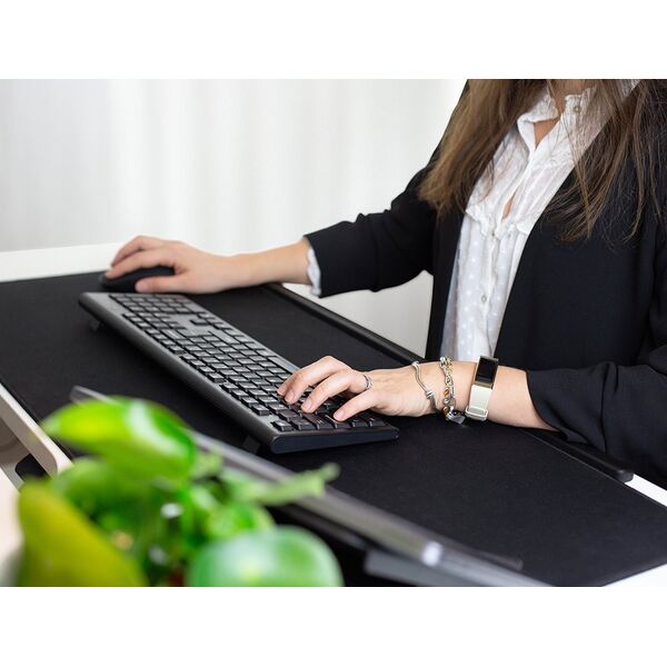Podkładka Deltaco Deltaco DELC-0100, Black, Monochromatic, Neoprene, USB powered, Non-slip base