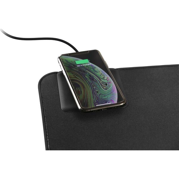 Podkładka Deltaco Deltaco DELC-0100, Black, Monochromatic, Neoprene, USB powered, Non-slip base