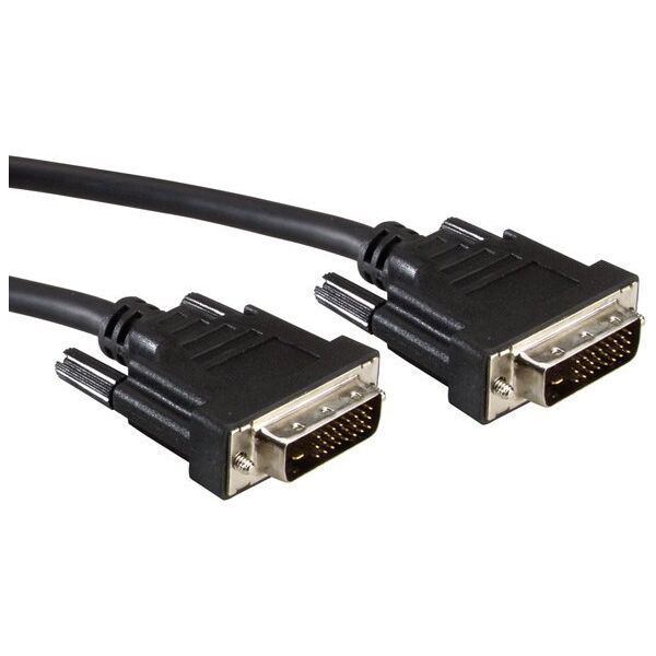 Kabel Monitor DVI Kabel, DVI M - DVI M, (24+1) dual link, 2 m
