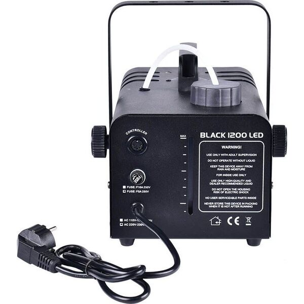 LIGHT4ME LIGHT4ME BLACK 1200 LED wytwornica dymu mgły