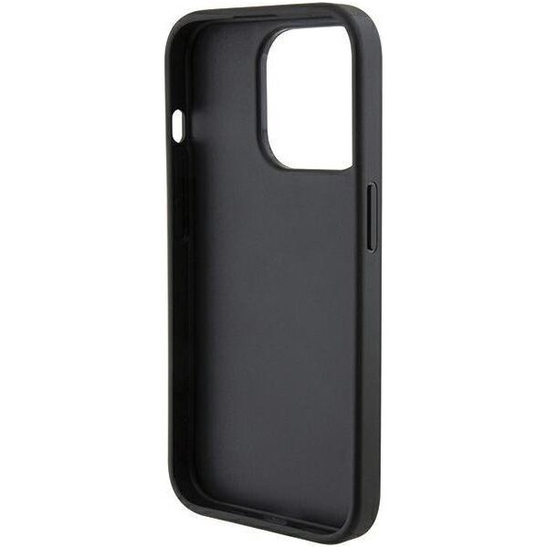 Ferrari Ferrari FEHCP15LGSPSIK iPhone 15 Pro 6.1" czarny/black hardcase Grip Stand Metal Logo