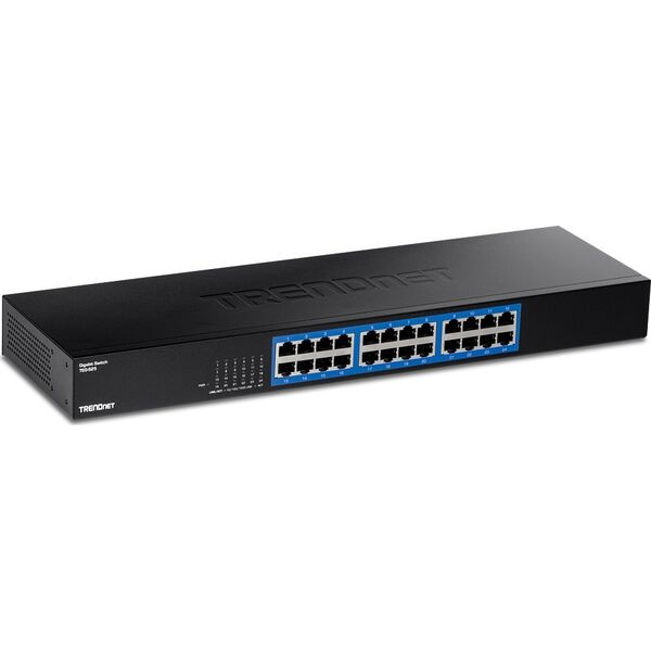 Switch TRENDnet Trendnet TEG-S25 łącza sieciowe Gigabit Ethernet (10/100/1000) Czarny