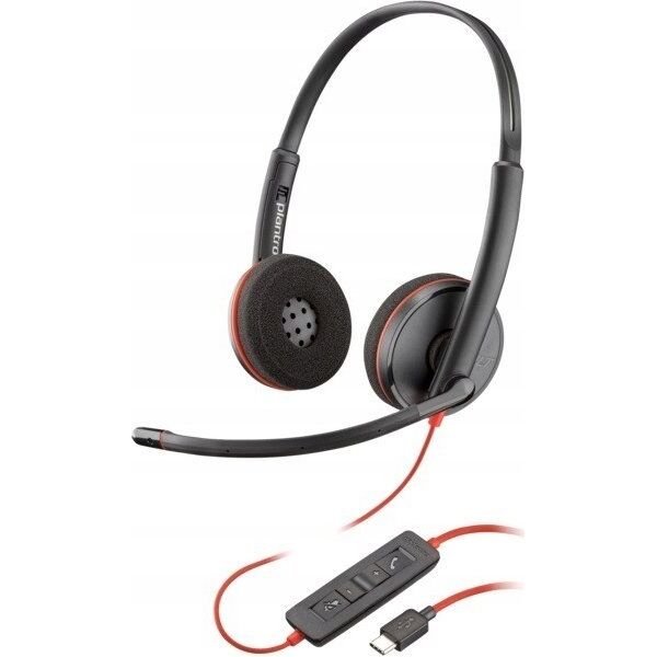 Słuchawki Poly Słuchawki Blackwire C3220 USB-C Headset 80S07A6