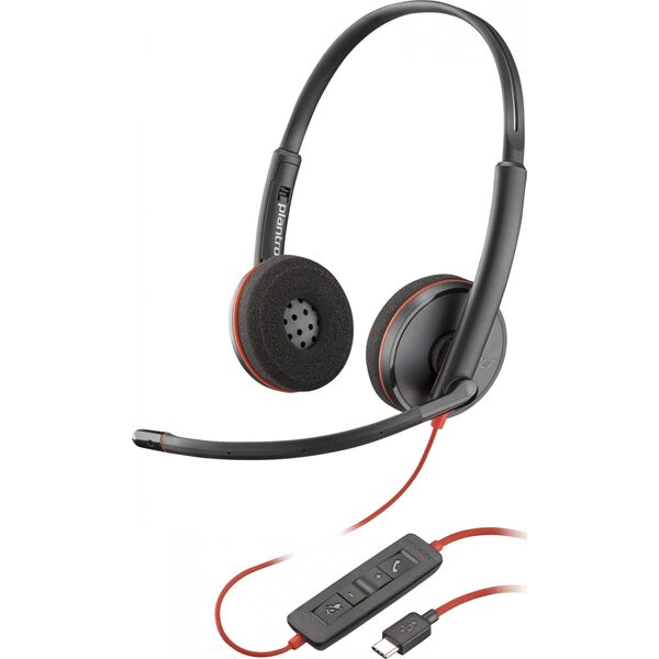 Słuchawki Poly Słuchawki Blackwire C3220 USB-C Headset 80S07A6