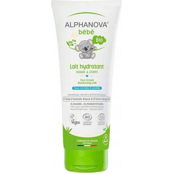 Alphanova Bebe Alphanova Bebe, Mleczko Nawilżające do Skóry Atopowej, 200ml