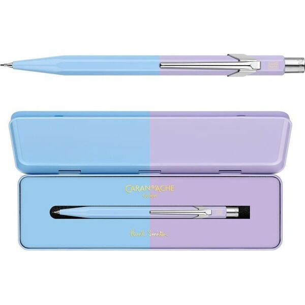 Caran d`Arche Ołówek Mechaniczny 844 0,5Mm, Paul Smith Ed4 W Pudełku Skyblue/Lavender