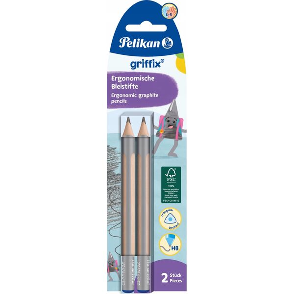 Pelikan Pelikan 817028 ołówek grafitowy B 2 szt.