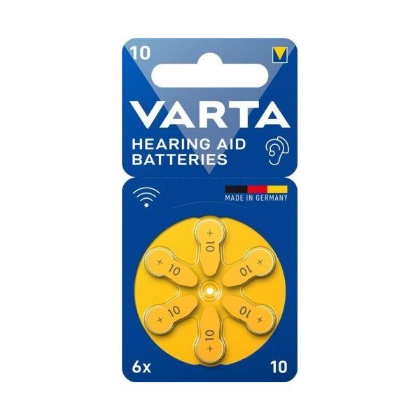 Varta PR70/10 bateria, 6 szt./blister