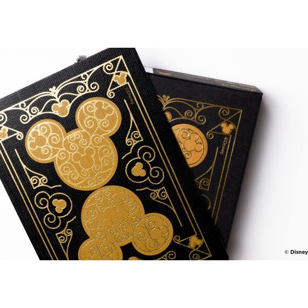 Bicycle Karty Black & Gold Mickey