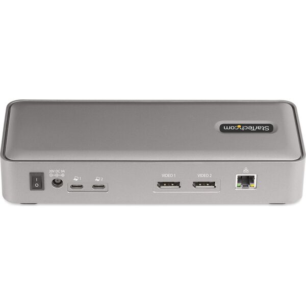 Stacja/replikator StarTech Dual-Laptop USB-C KVM (129UE-USBC-KVM-DOCK)