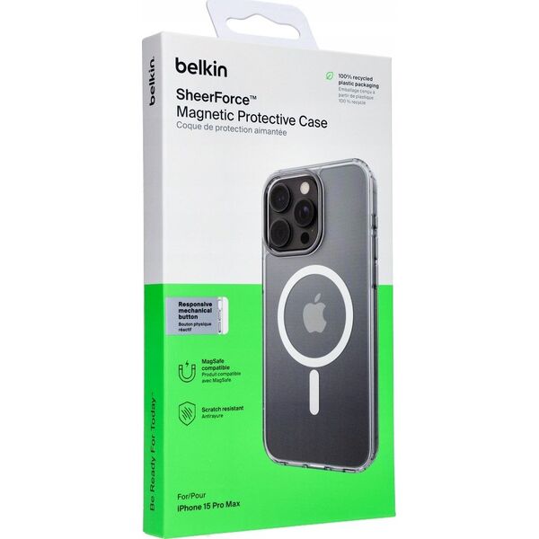 Belkin Etui iPhone 15 Pro Max SheerForce MagSafe