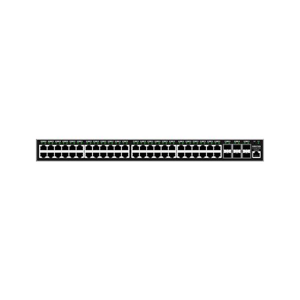 Switch GrandStream Grandstream Networks GWN7806 łącza sieciowe Zarządzany L2+ Gigabit Ethernet (10/100/1000) Szary