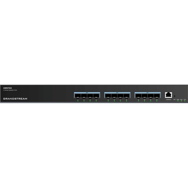 Switch GrandStream Grandstream Networks GWN7832 łącza sieciowe Zarządzany L3 10G Ethernet (100/1000/10000) Szary