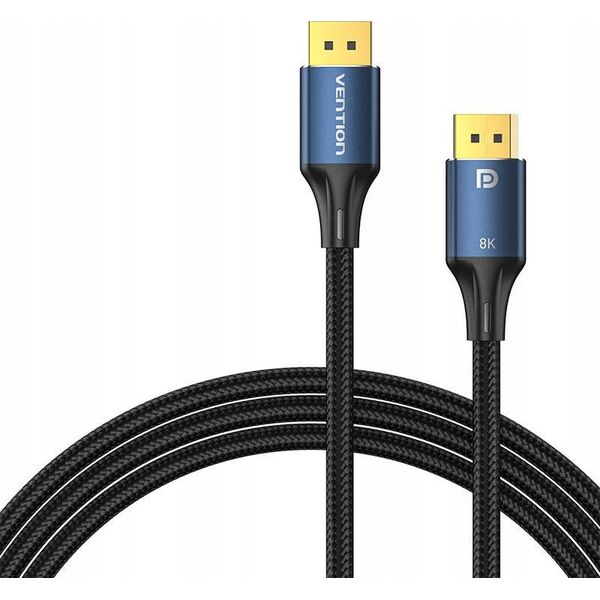 Kabel Vention Vention DisplayPort 1.4, 8K 60Hz/ 4K 120Hz, 5m