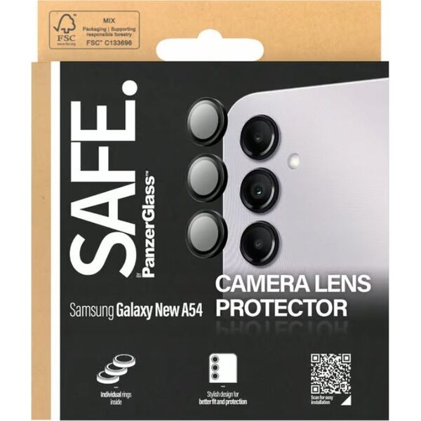 PanzerGlass SAFE by PanzerGlass Sam A55 5G A556 Hoops Camera czarny/black SAFE95689