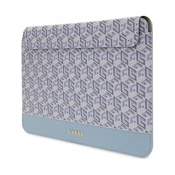 Etui Guess Guess GCube Stripes Computer Sleeve - Etui na notebooka 16" (niebieski)