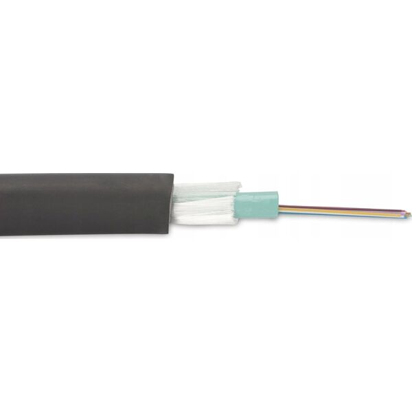 Digitus Kabel światłowodowy zewnętrzny DIGITUS ze złączem SC 24 wł. (2x12) SM 9/125, Fca PE, 1500N, czarny