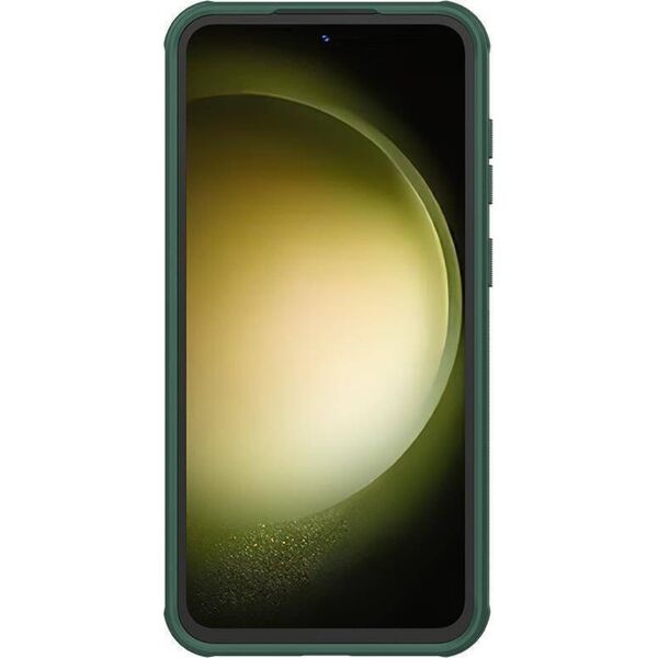 Nillkin Wzmocnione etui Nillkin Super Frosted Shield Pro do Samsung Galaxy S23 FE - zielone