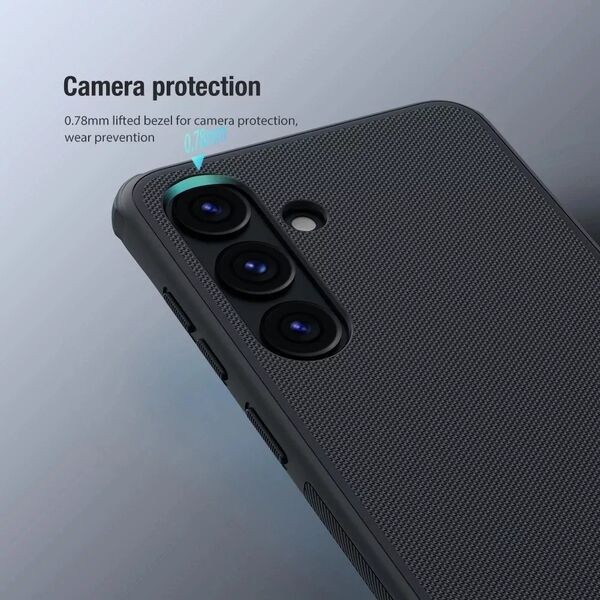 Nillkin Etui Nillkin Super Frosted Shield Pro pancerne do Samsung Galaxy S24 - czarne