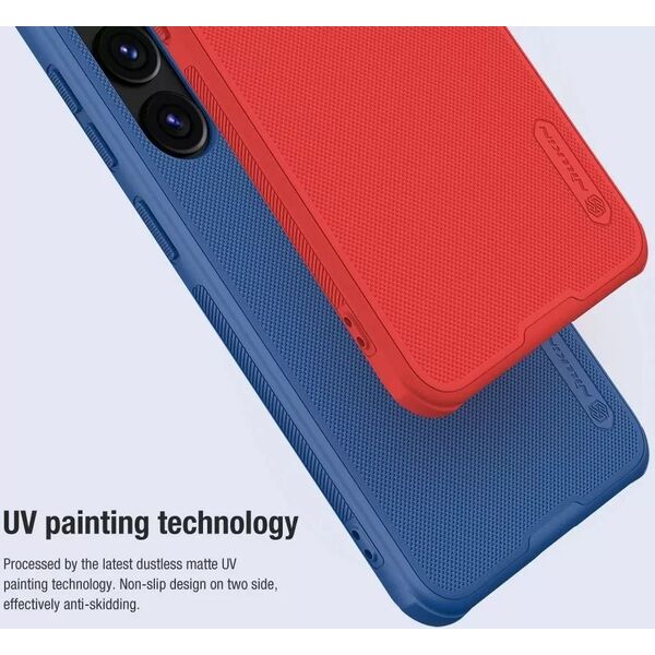 Nillkin Etui Nillkin Super Frosted Shield Pro pancerne do Samsung Galaxy S24 - czarne