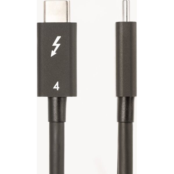 Kabel USB StarTech Thunderbolt - Thunderbolt 1 m Czarny (TBLT4MM1M)