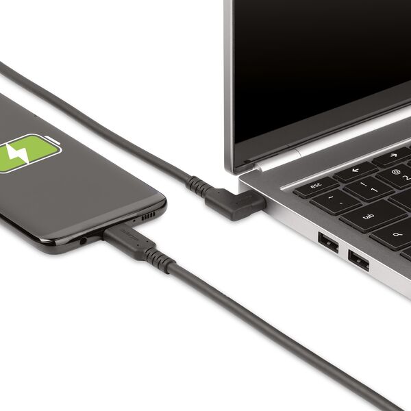 Kabel USB StarTech USB-C - USB-C 1 m Czarny (RUSB31CC1MBR)
