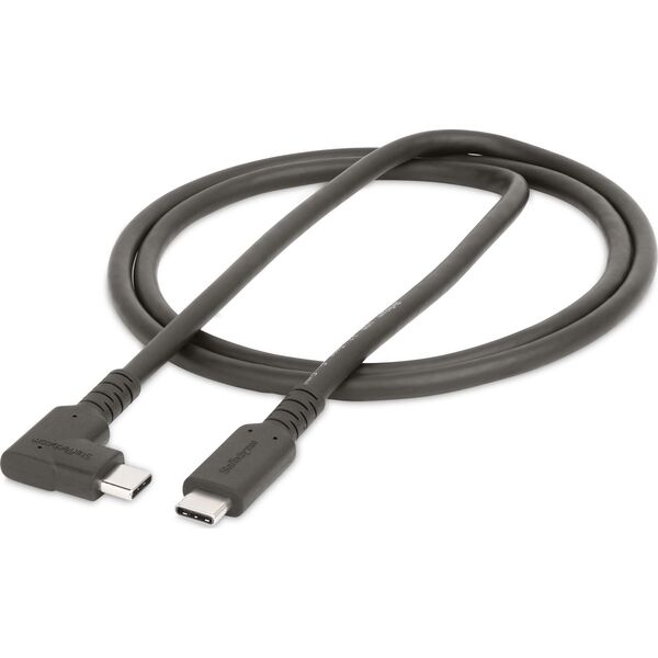 Kabel USB StarTech USB-C - USB-C 1 m Czarny (RUSB31CC1MBR)