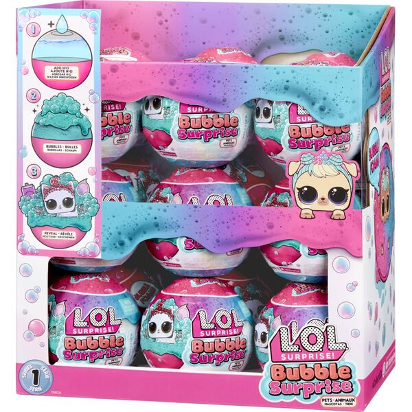 MGA Lalka L.O.L. Surprise Bubble Surprise Pets 1 sztuka