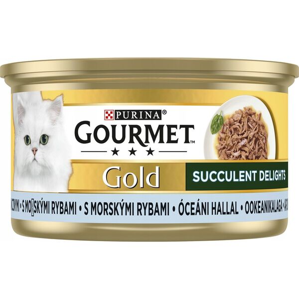 Gourmet Gourmet Gold Karma dla kotów Succulent Delights z rybami oceanicznymi 85 g