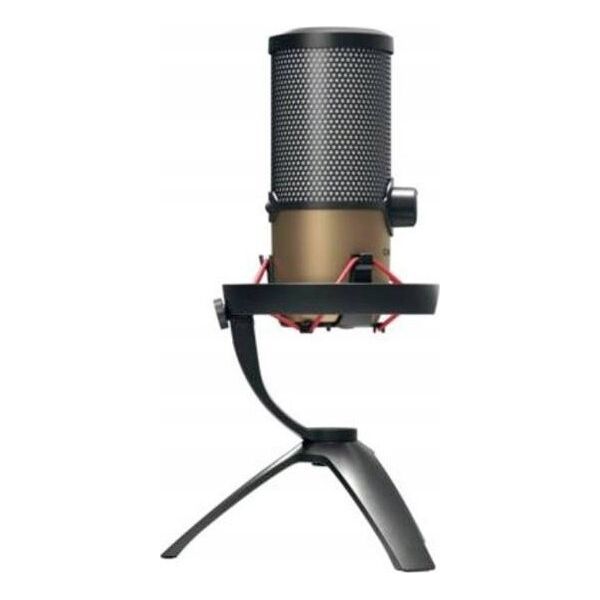 Mikrofon Cherry CHERRY ZUB UM 9.0 PRO RGB USB Mikrofon schwarz/kupfer