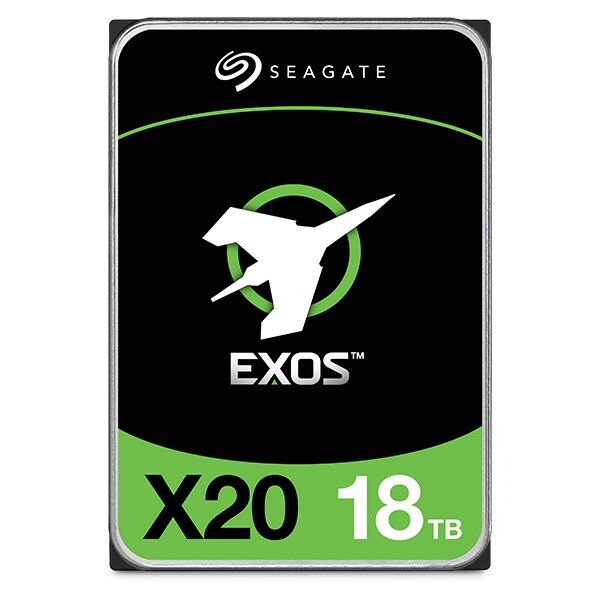 Dysk serwerowy Seagate Exos X20 18TB 3.5'' SAS-3 (12Gb/s)  (ST18000NM000D)