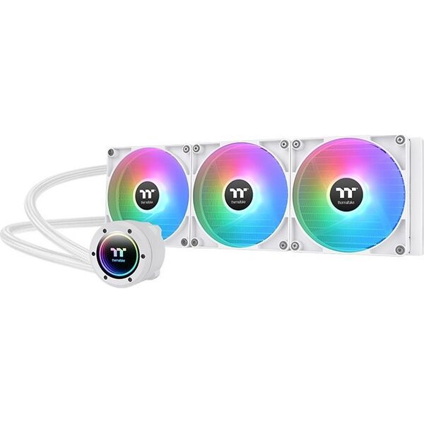 Chłodzenie wodne Thermaltake Thermaltake TH420 V2 ARGB Sync All-In-One Liquid Cooler Snow Edition, water cooling (white)