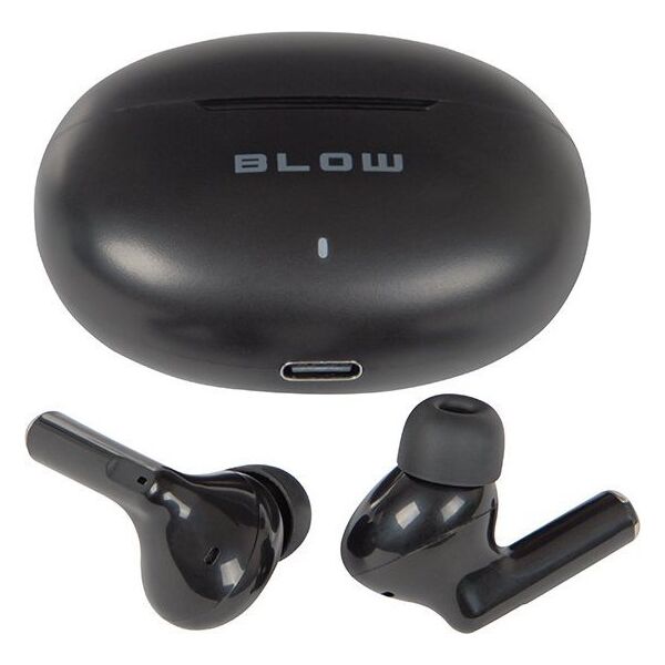 Słuchawki Blow Słuchawki bezprzewodowe douszne BLOW Earbuds BTE600 BLACK