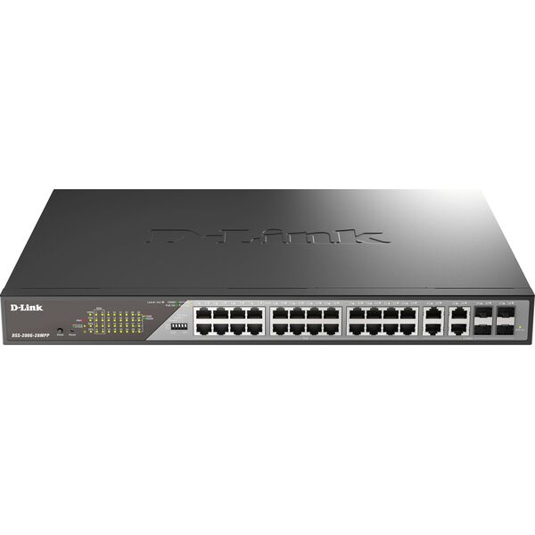 Switch D-Link D-Link DSS-200G-28MP/E 28-Port Desktop Gigabit PoE Switch