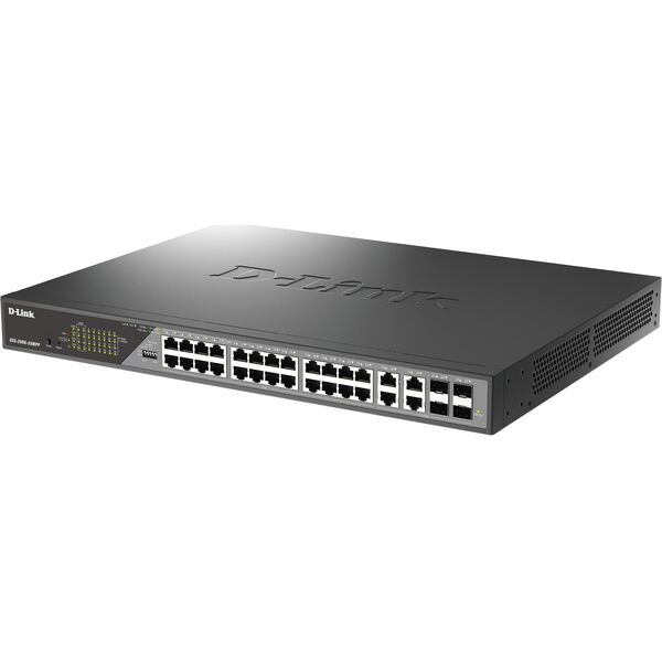 Switch D-Link D-Link DSS-200G-28MP/E 28-Port Desktop Gigabit PoE Switch