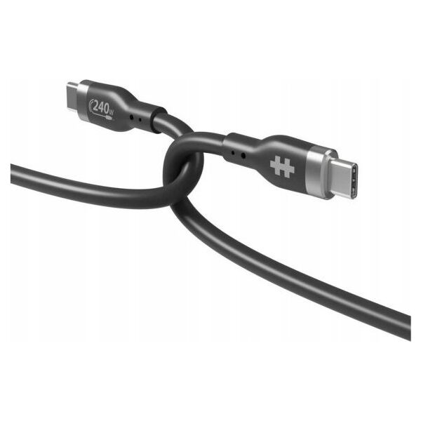 Kabel USB HyperDrive USB-C - USB-C 2 m Czarny (HJ4002BKGL)
