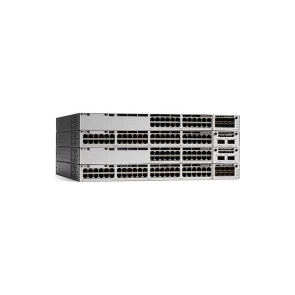 Switch Cisco Cisco Catalyst 9300L - Network Advantage - Switch - L3 - managed - 24 x 10/100/1000 + 4 x Gigabit SFP (Uplink) - an Rack montierbar