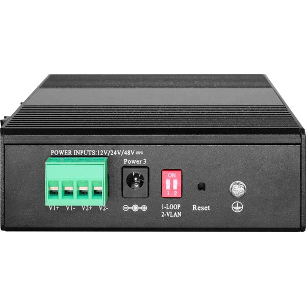 Switch LevelOne LevelOne IGS-2108P łącza sieciowe Zarządzany L2 Gigabit Ethernet (10/100/1000) Obsługa PoE Czarny